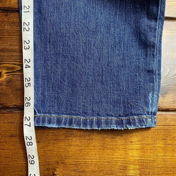 Anthropologie Pilcro Jeans Size 28 The Borrowed Boyfriend High Rise Distressed - Picture 9 of 10